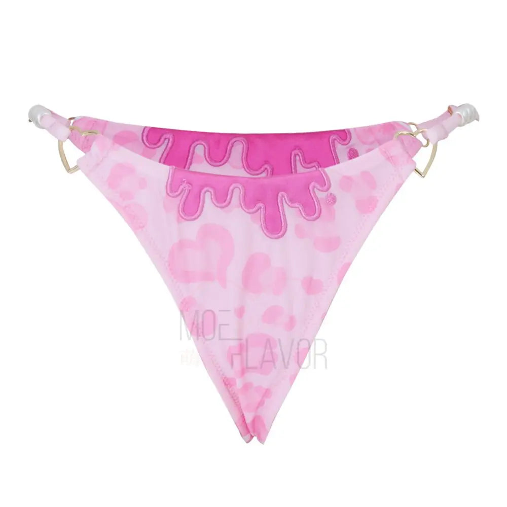 Vday Gloomy Bear Gyaru Corset Top and Underwear Lingerie (Combined)