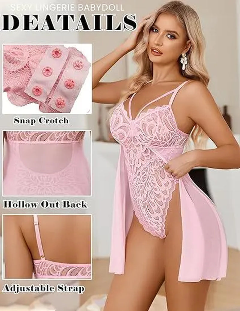 Eclat Noir Soft Petal Pink Lace Lingerie Set — Romantic Floral Sheer Intimates for Sweet Boudoir Moments & Self-Care Luxury